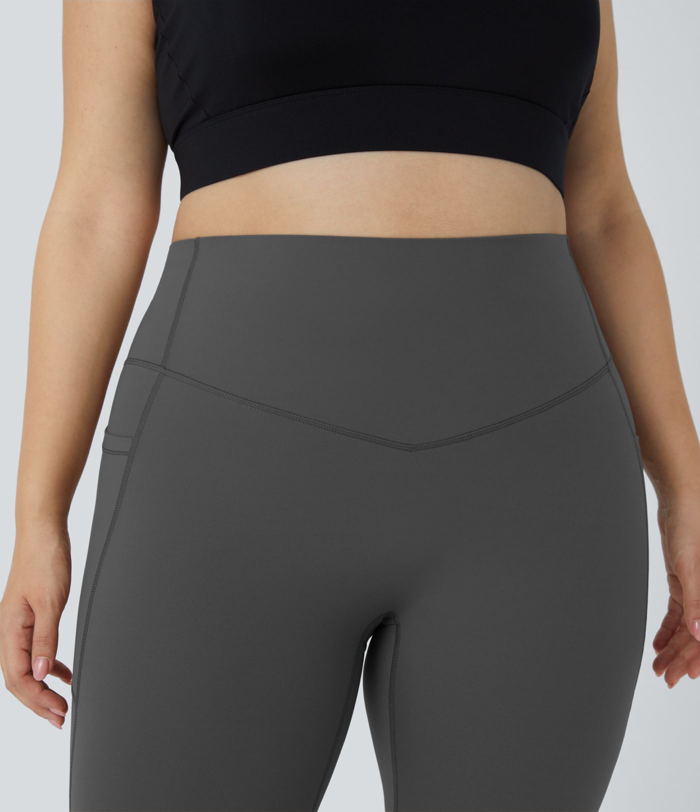 Halara UltraSculpt™ High Waisted Tummy Control Pocket Shaping Training Plus Size Leggings