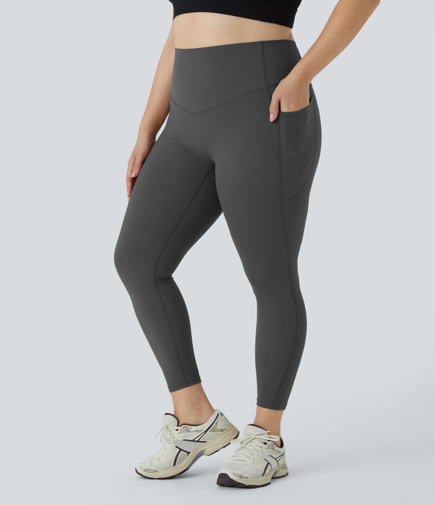 Halara UltraSculpt™ High Waisted Tummy Control Pocket Shaping Training Plus Size Leggings