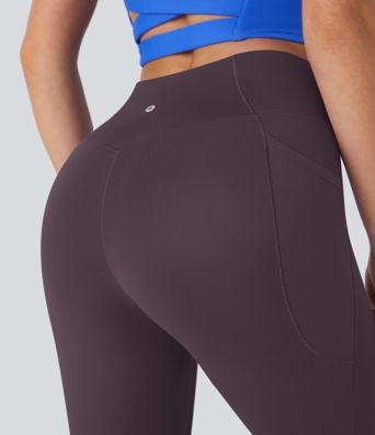 Softlyzero™ Crossover Capri-Leggings mit hohem Bund