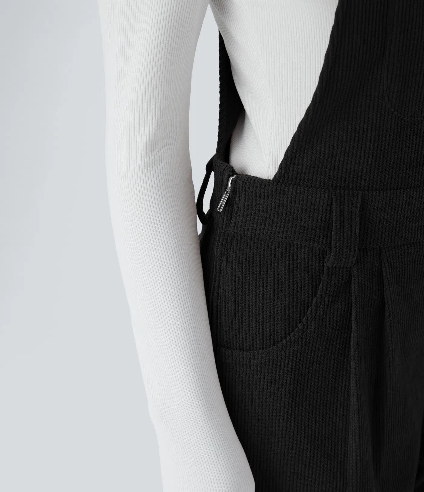 Pockets Corduroy Casual Overalls