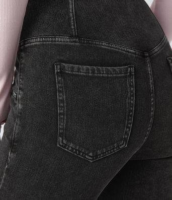 Halara Flex™ High Waisted Crossover Pocket Cool Touch Washed Casual Jeans