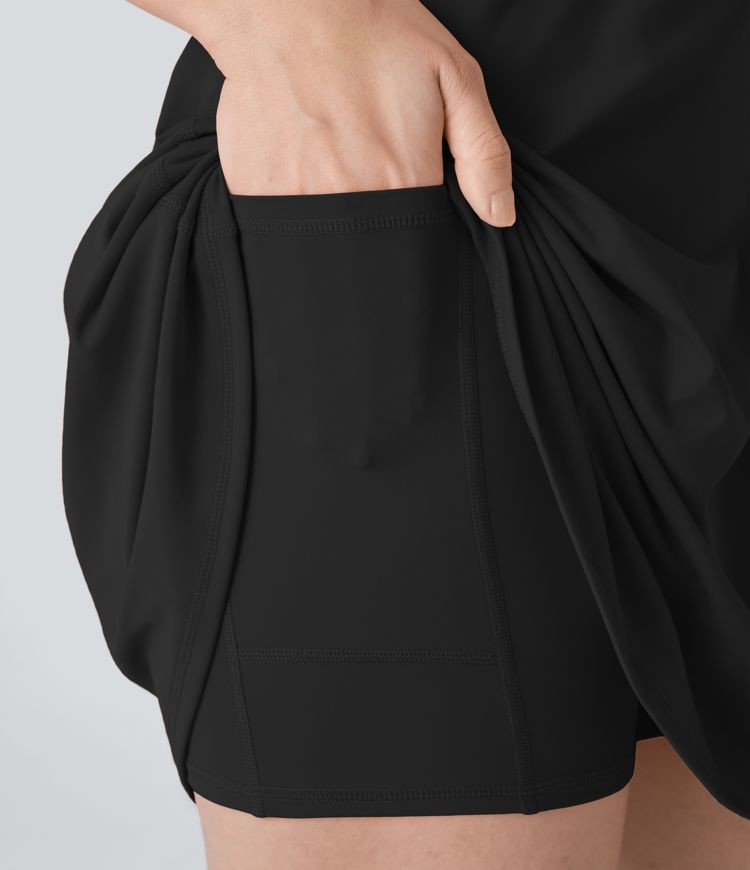 Softlyzero™ Rückenfreies, extralanges Plush-Aktivkleid  - Easy Peezy Edition