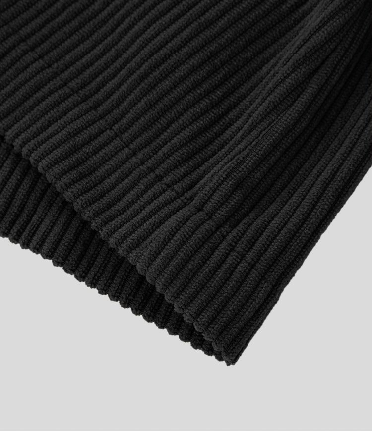 Mini falda de pana 2 en 1 de tiro alto con cremallera invisible y corte A