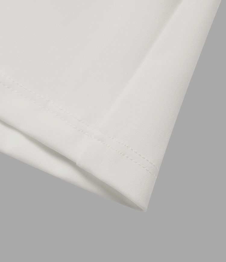 Short décontracté croisé taille haute découpé avec poche latérale 12,5cm