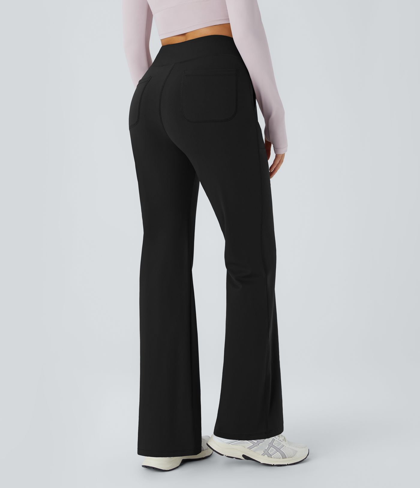 DayStretch - Flare-Leggings mit hohem Bund und Seitentasche