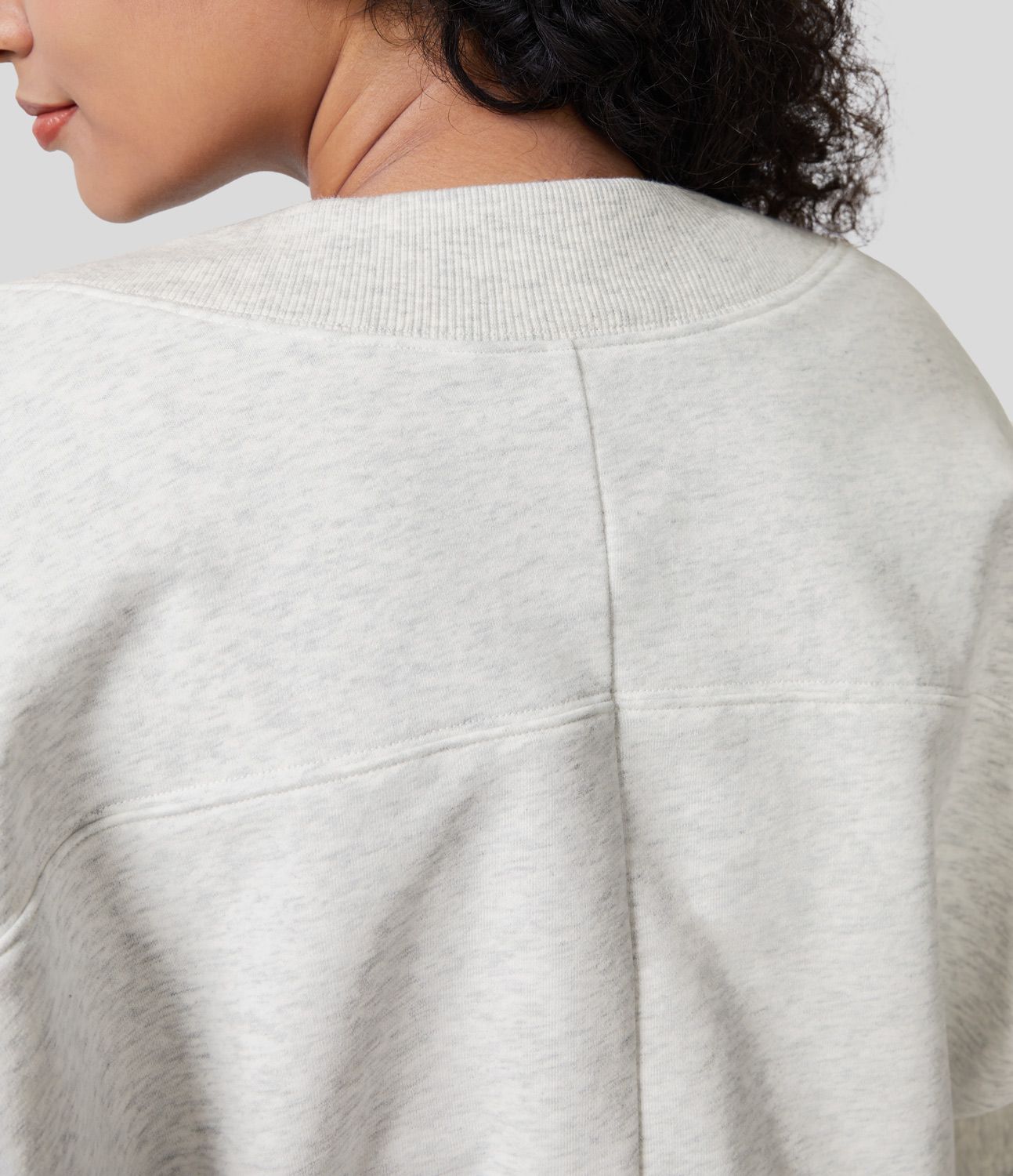 Batwing Sleeve Crop Fleece Casual Cotton Shrug Bolero