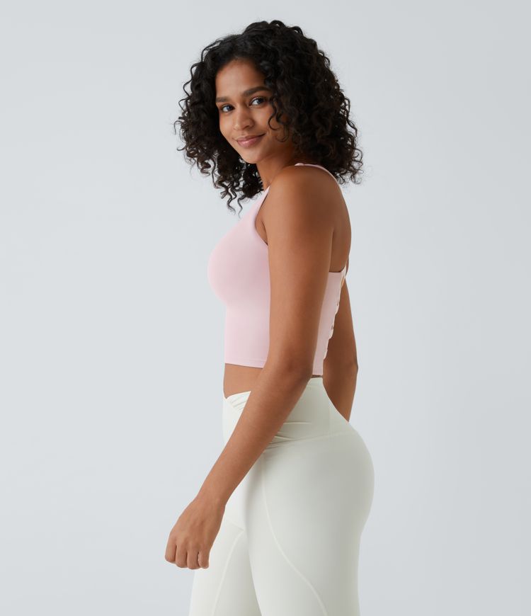 Cropped Yoga Tank Top A-C Cups