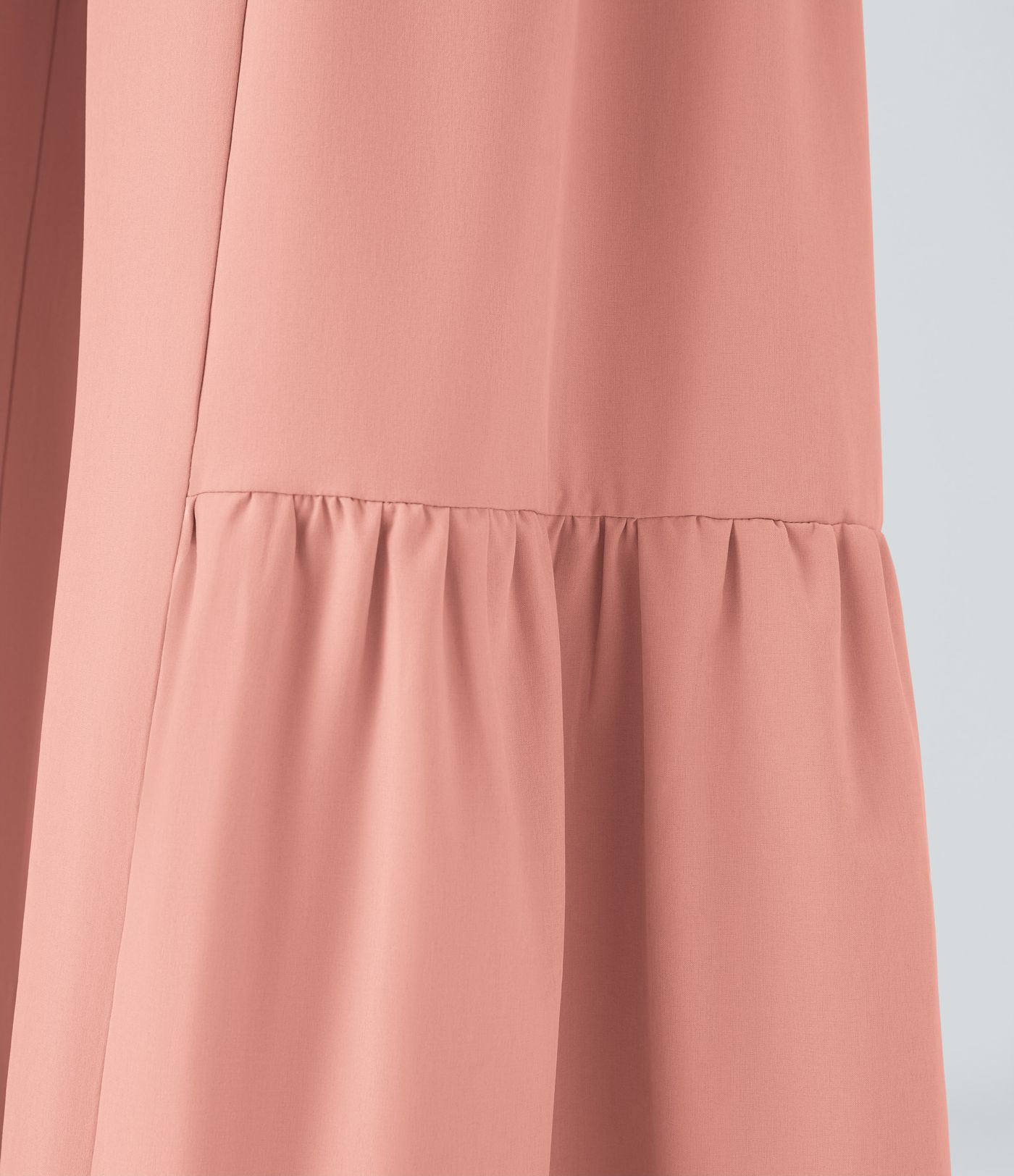 Breezeful™ High Waisted Shirred Tie Front & Back Wide Leg Flowy Quick Dry Casual Pants