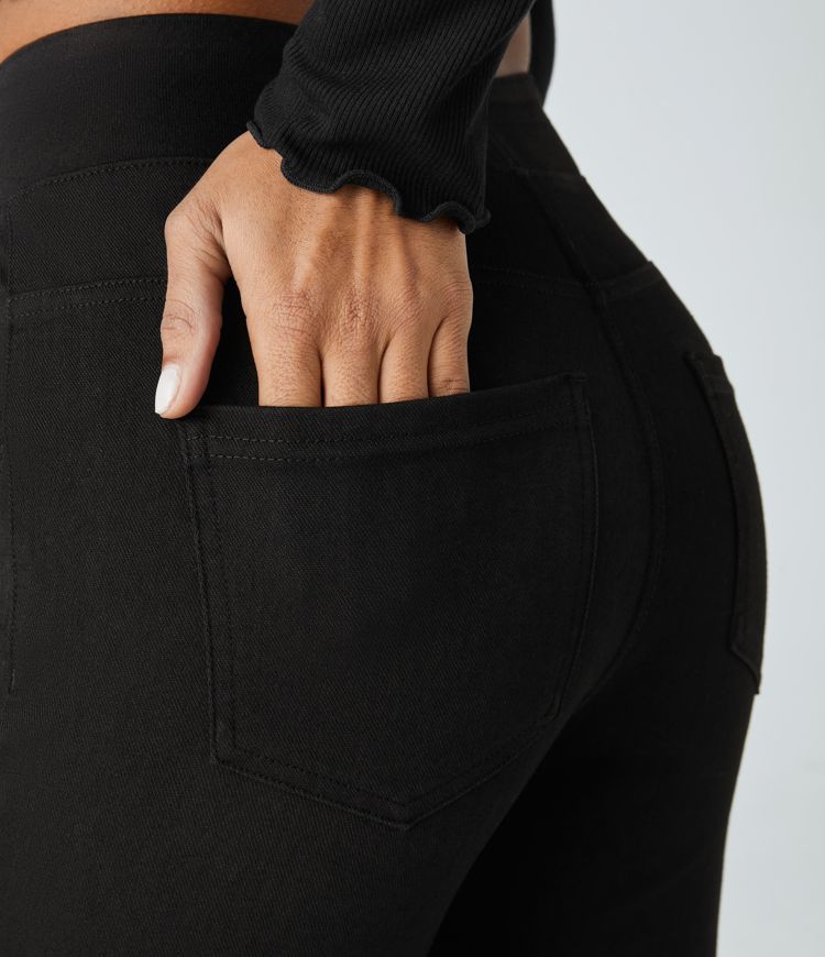 Halara Flex™ High Waisted Pockets Casual Bootcut Jeans