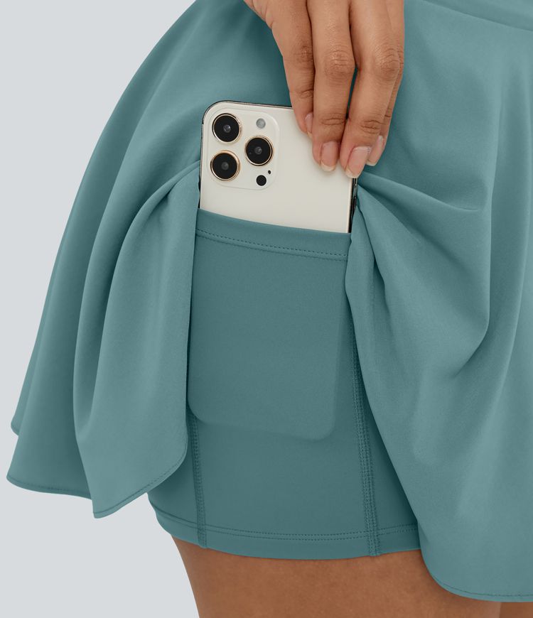 Women's Breezeful™ High Waisted Tie Side 2-in-1 Pocket Flowy