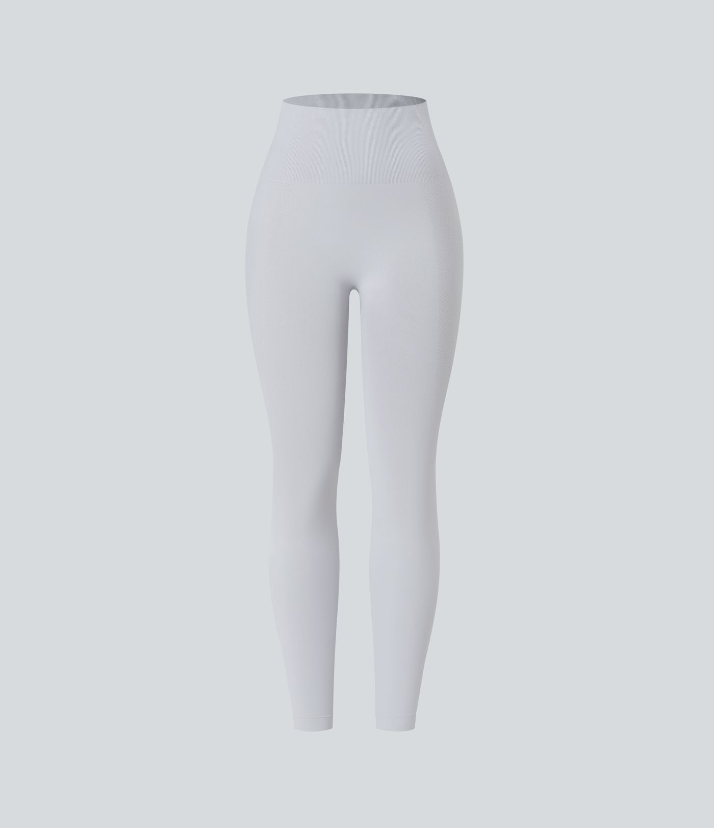 Nahtlose Passform, mit hoher Taille, geraffte 7/8-Yoga-Leggings