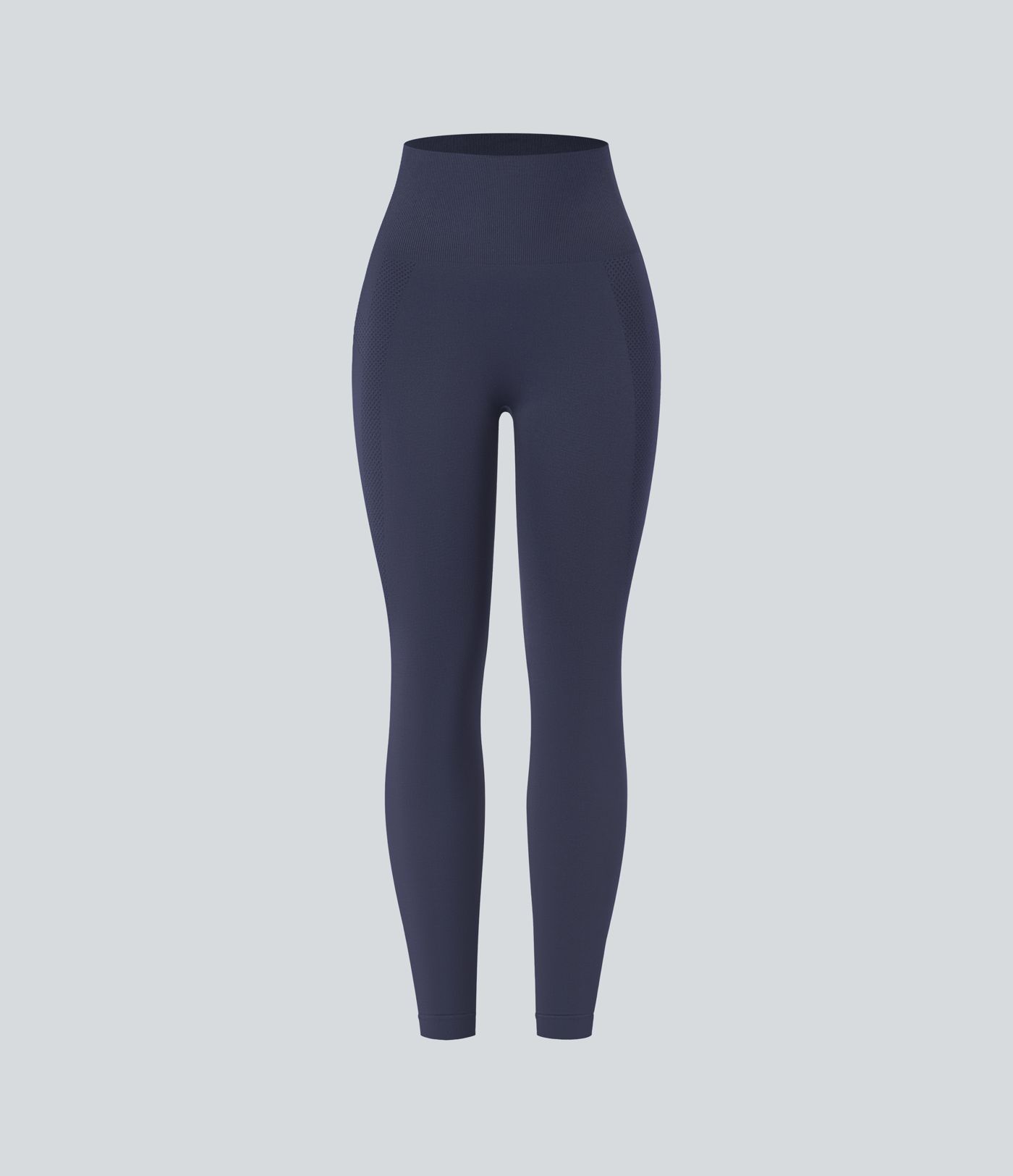 OneForm Seamless Flow High Waisted Ruched 7/8 Yoga Leggings