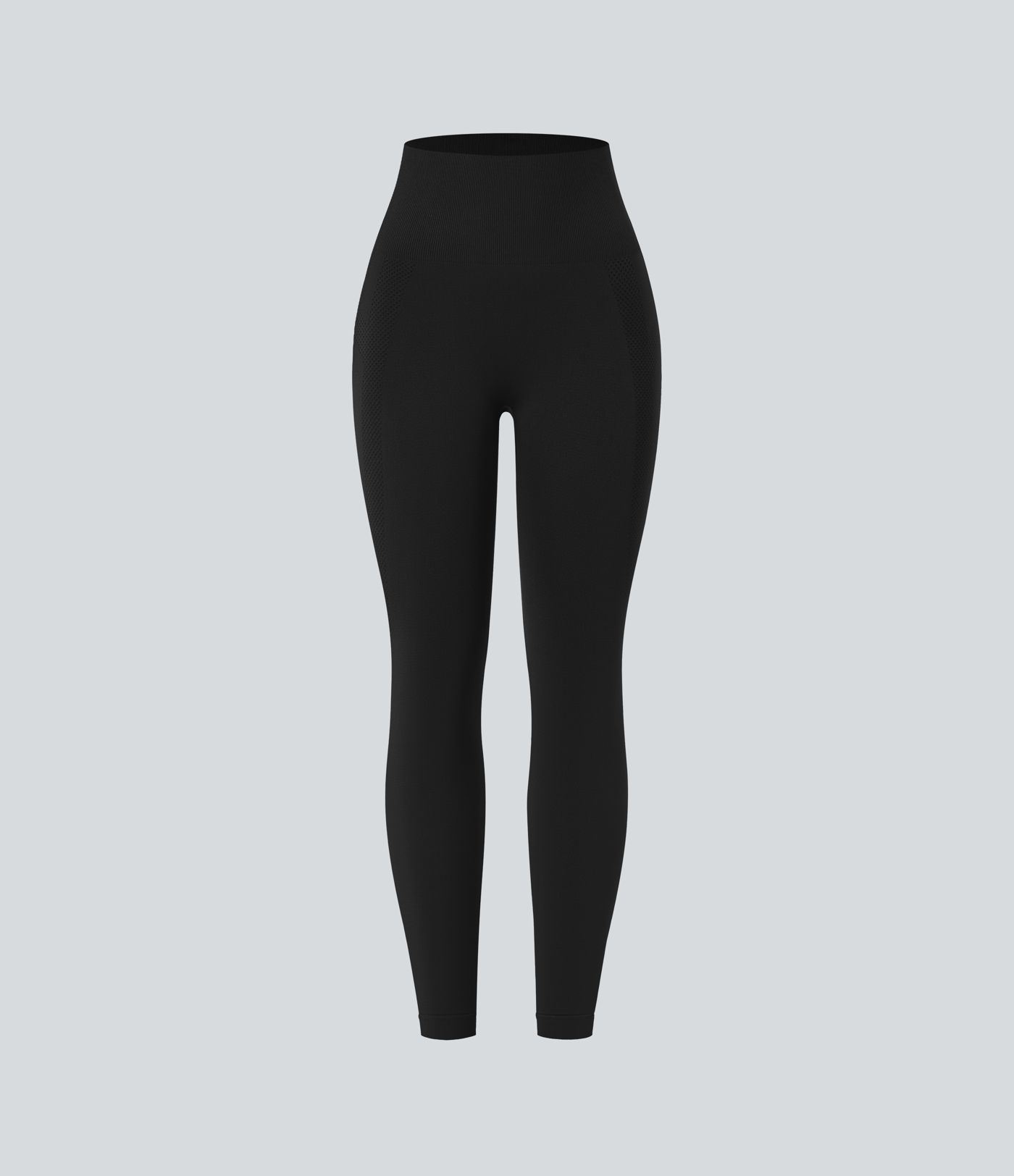 Seamless Flow High Waisted Ruched 7/8 Yoga Leggings