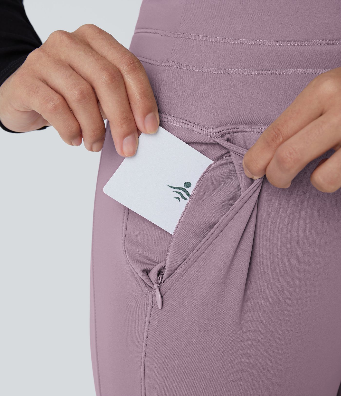 SoftlyZero™ Plush High Waisted Drawstring Pocket Plain Full Length Joggers