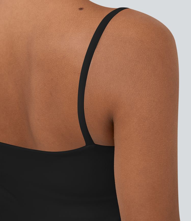 Mini vestido Softlyzero™ Plush sin espalda corsé bolsillo 2 en 1 vuelo