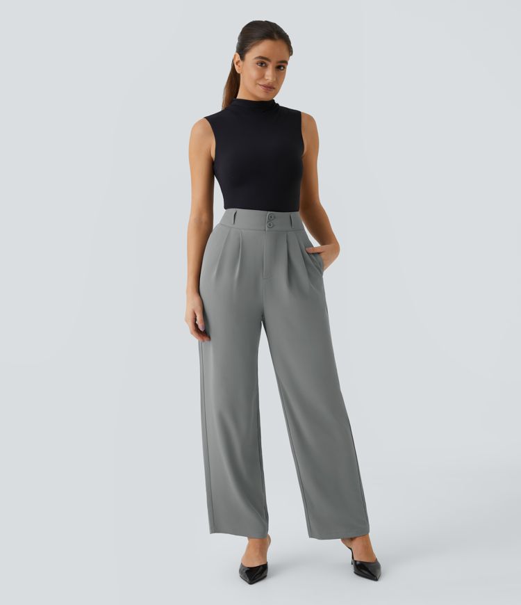 Pantalones Cortos De Natación Para Mujer, Con Cintura Alta