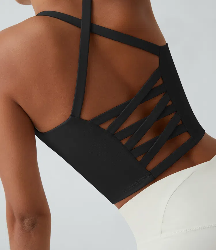 Cropped Yoga Tank Top