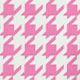 Raspberry Houndstooth