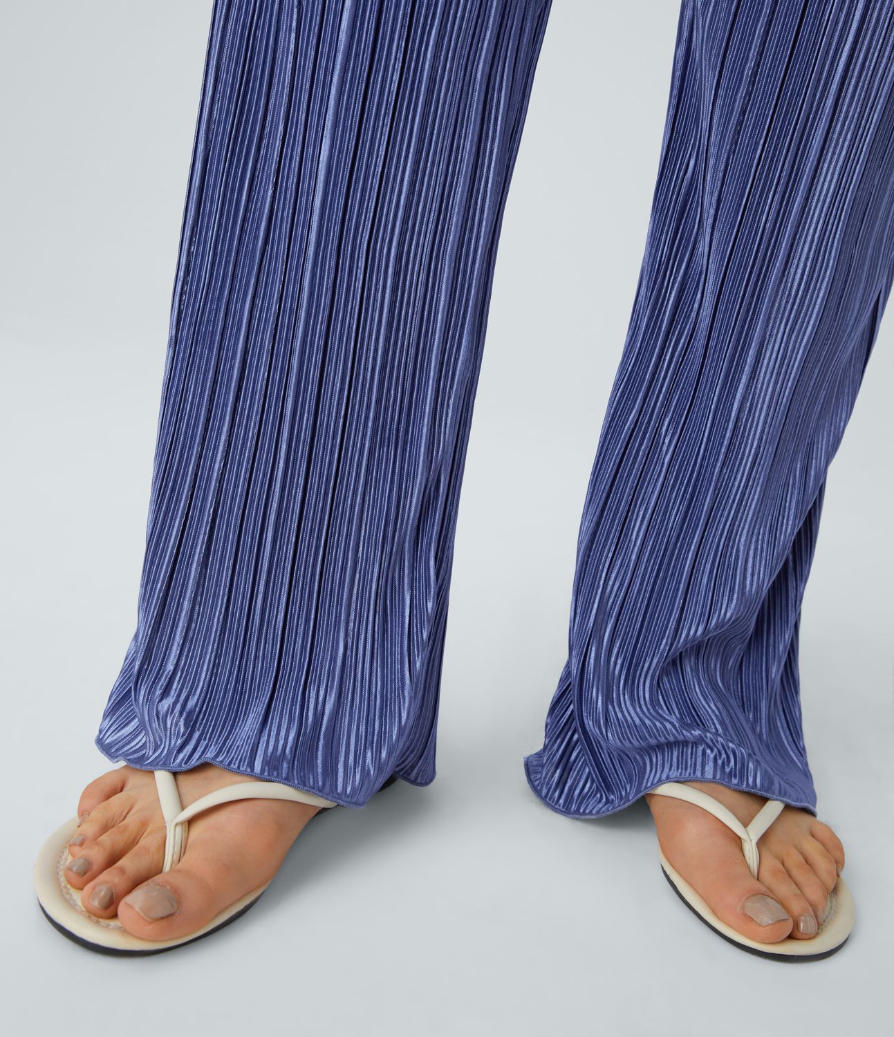 V-neck button long sleeve casual jumpsuit