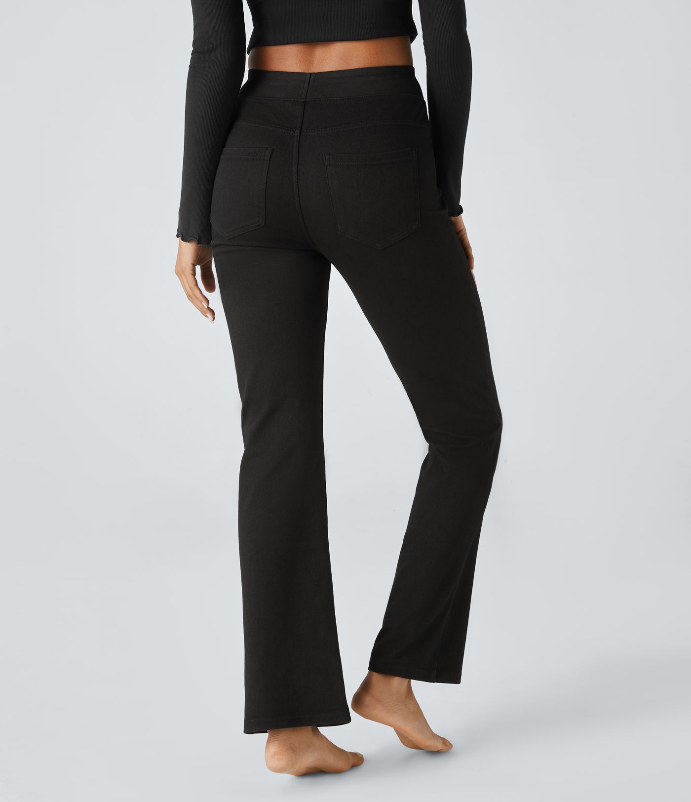 Halara Flex™ High Waisted Pockets Casual Bootcut Jeans