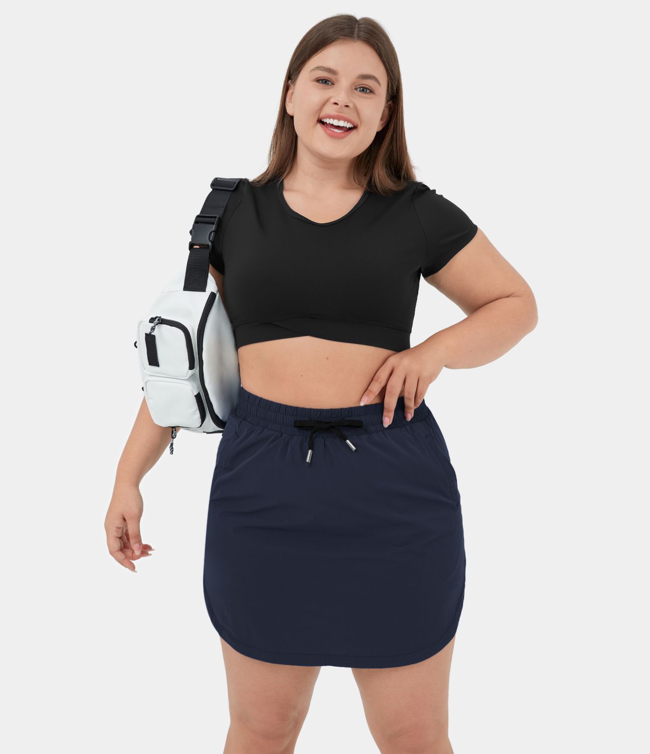 Falda de golf 2 en 1 Everyday de talla grande - Serenity