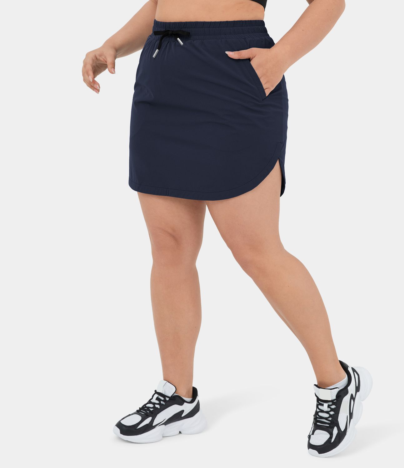 Everyday 2-in-1 Plus Size Golf Skirt-Serenity