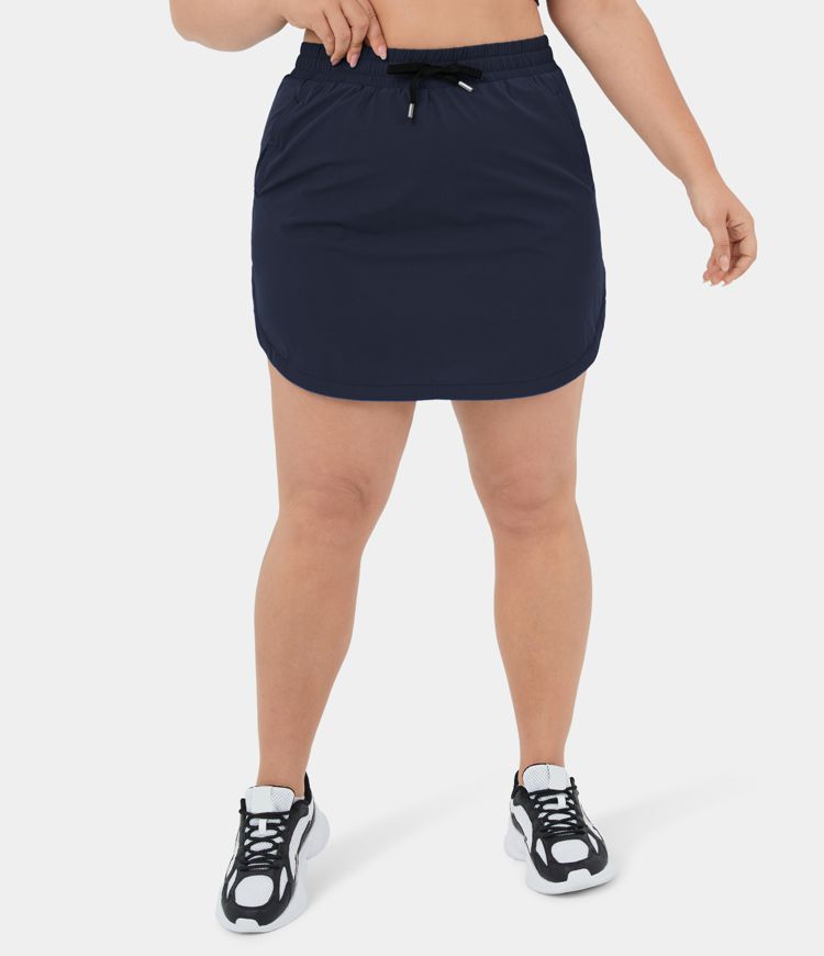 Everyday 2-in-1 Plus Size Golf Skirt-Serenity