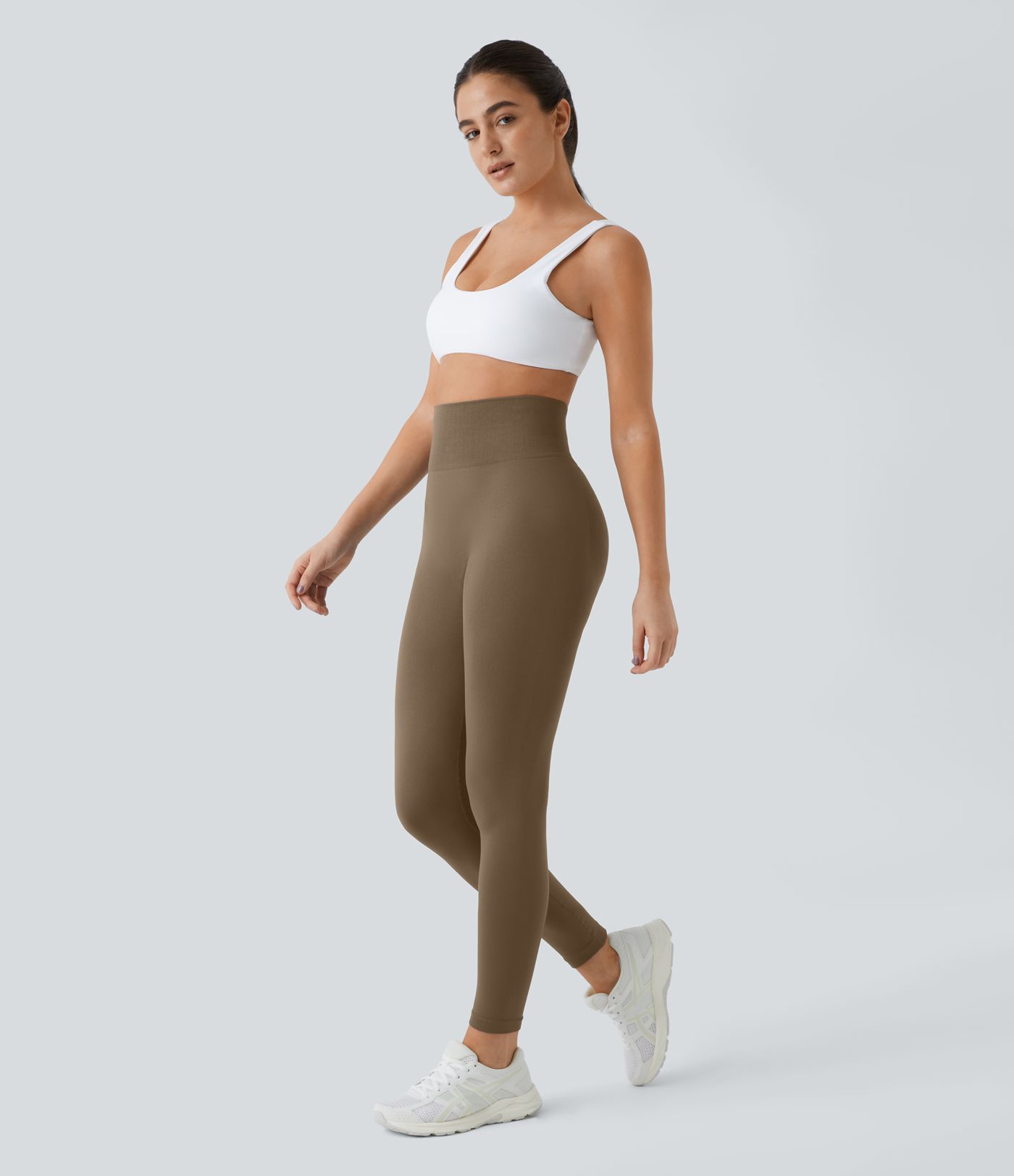 Po-Lifting Leggings mit hohem Bund, Scrunch und nahtlosem Flow