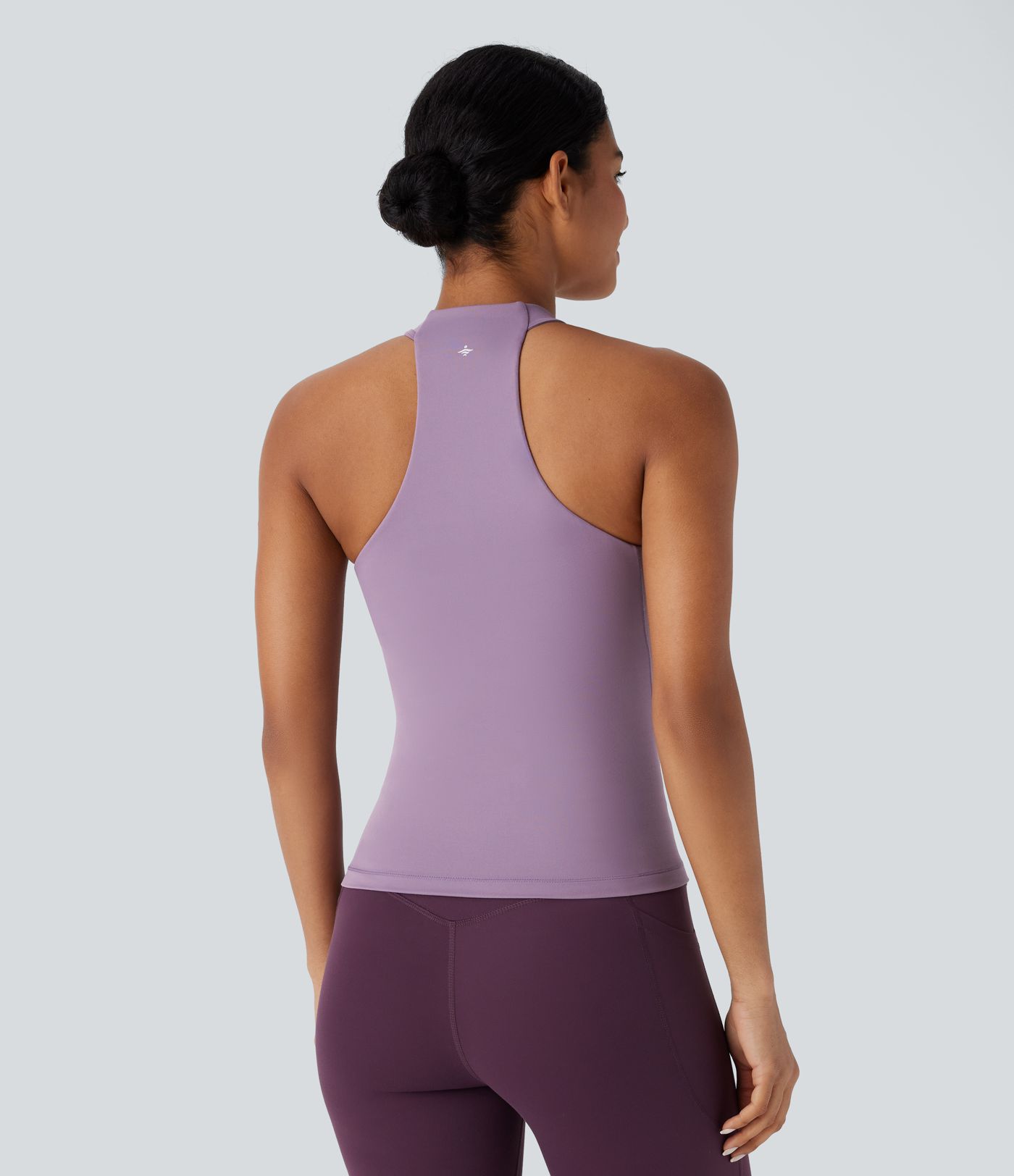 Top Softlyzero™ deportivo yoga sin espalda cuello redondo - UPF50+