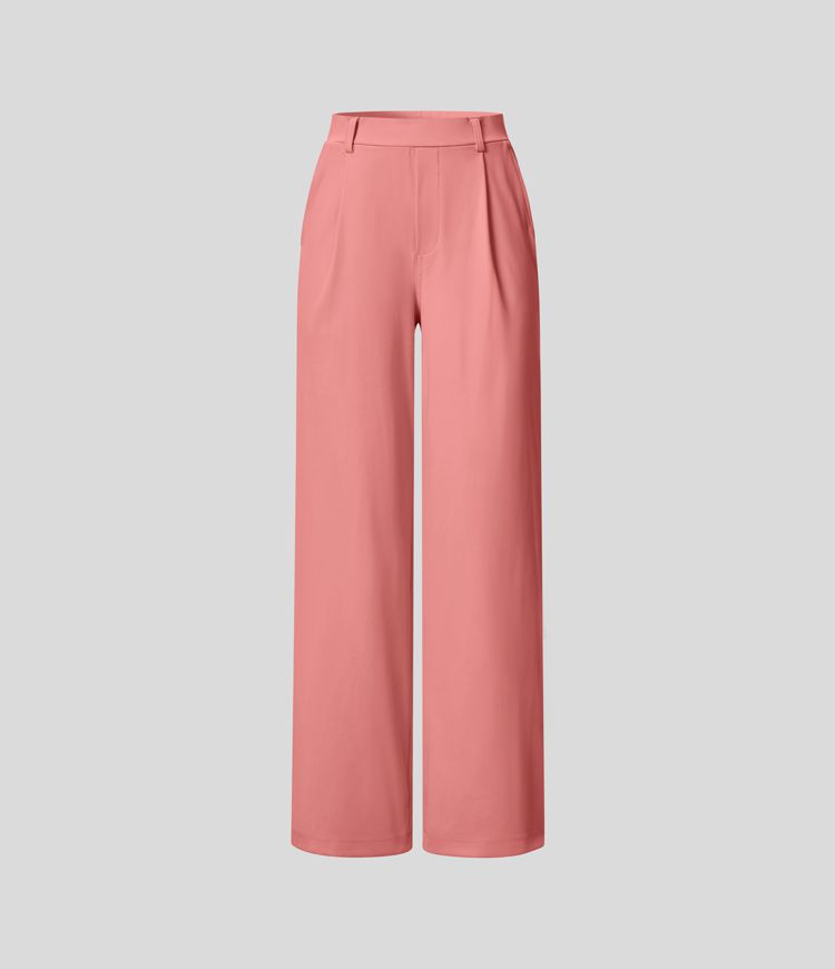 Halara Flex™ DayStretch High Waisted Pocket Straight Leg Work Pants