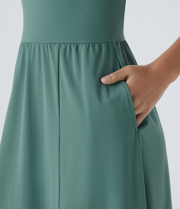 Robe Midi décontractée Quotidienne - La Land