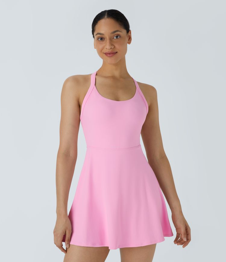 Backless Twisted Active Dress