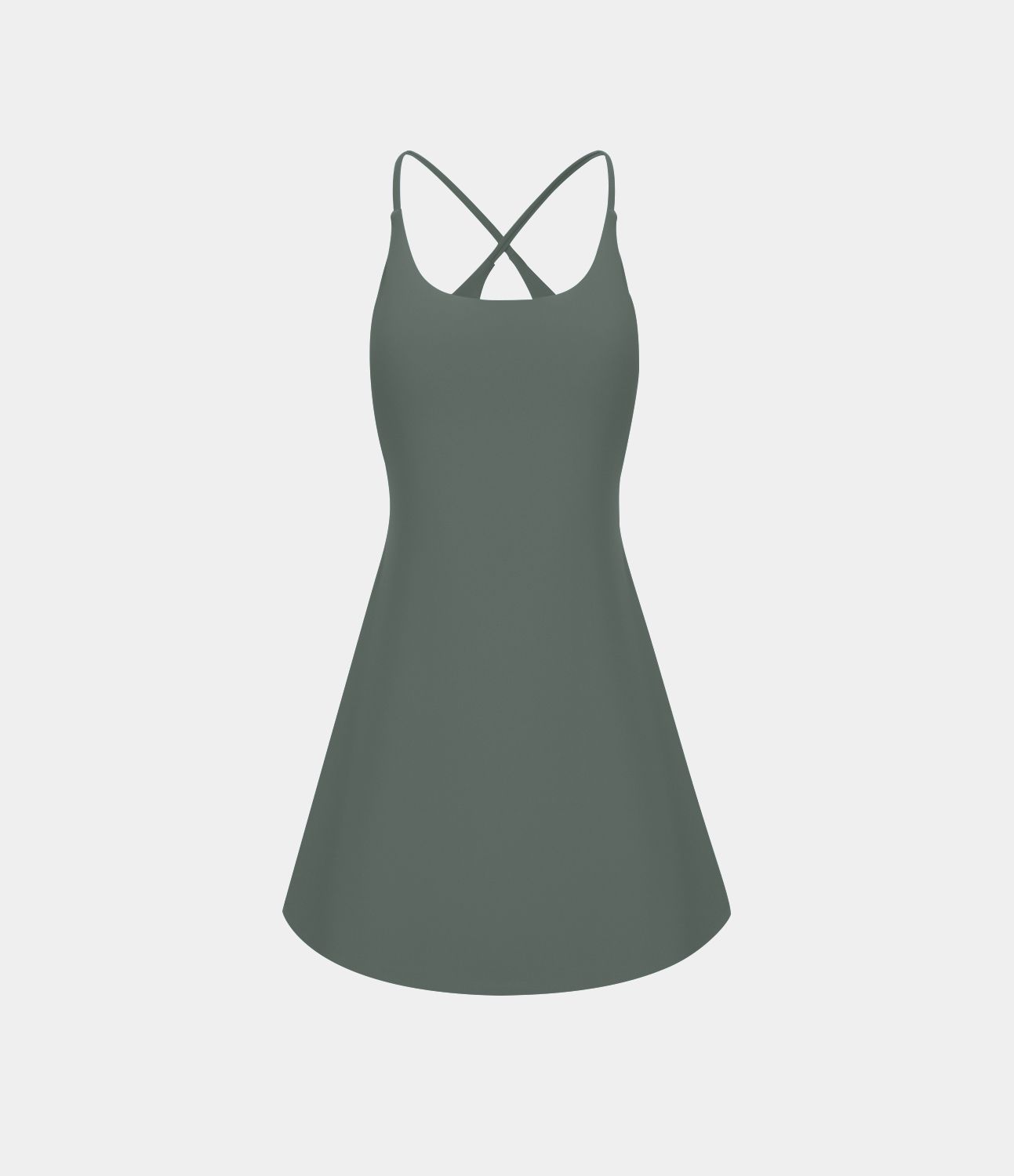 SoftlyZero™ Plush Backless Active Dress A-C Cups