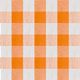 Orange White Gingham