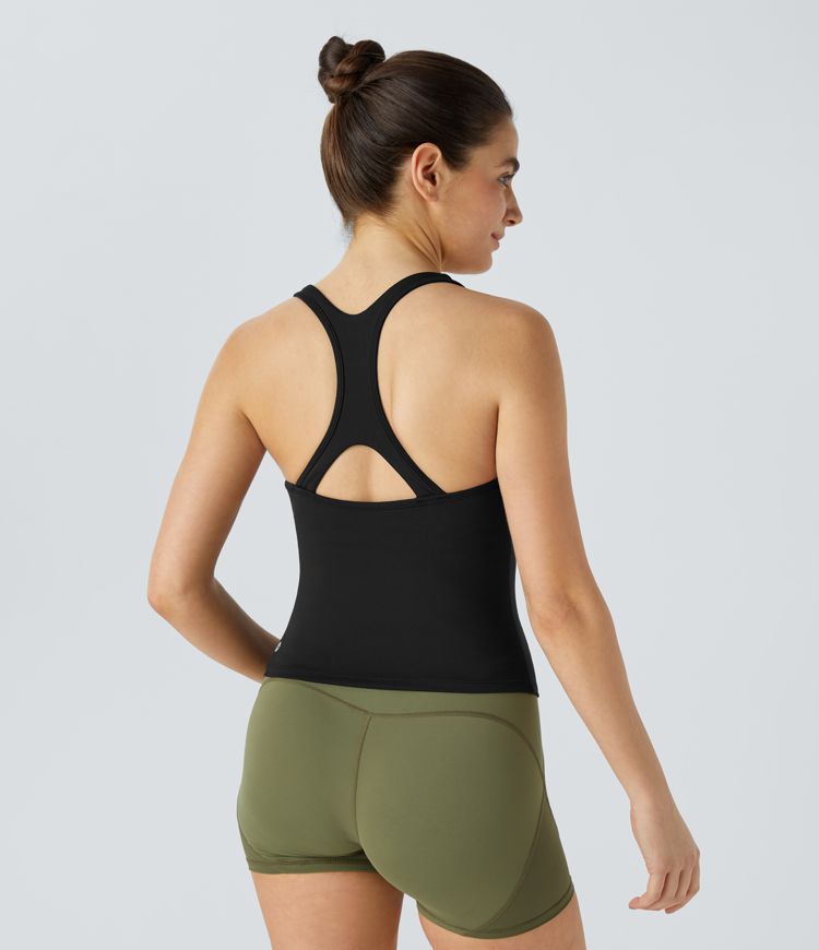 SpeedWave™ U Neck Racerback Cut Out Quick Dry Running Tank Top