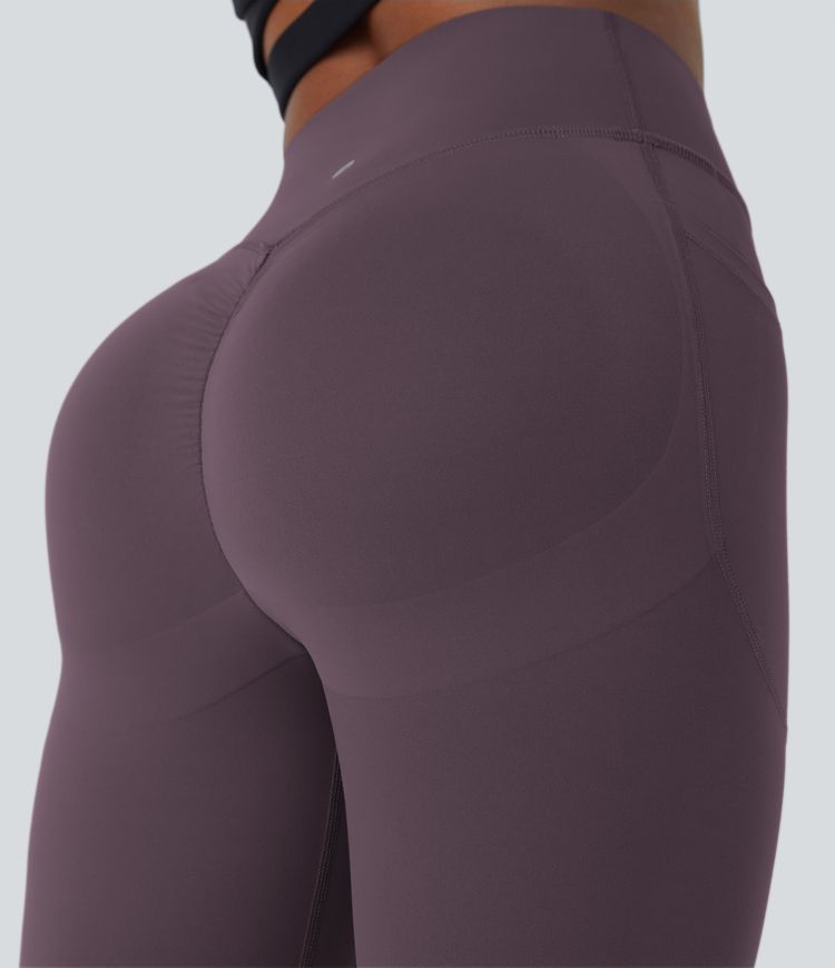 Halara UltraSculpt™ High Waisted Scrunch Butt Lifting Tummy Control Pocket Shaping Training Leggings