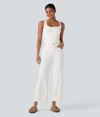 OneForm Seamless Flow Square Neck Lounge Shapewear Tank Top