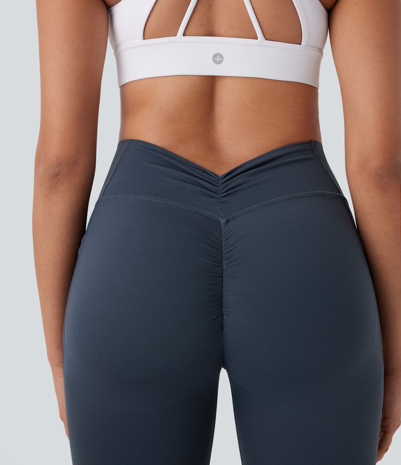 Halara UltraSculpt™ High Waisted Tummy Control Butt Lifting Ruched Pocket Shaping Yoga Leggings