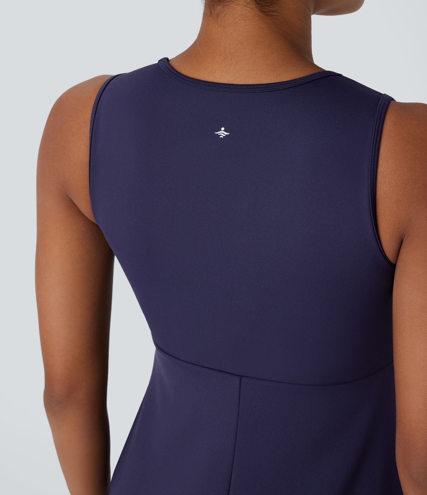 SpeedWave™ - Ärmelloses Wander-Minikleid mit Rundhalsausschnitt und Seitentaschen - schnelltrocknend