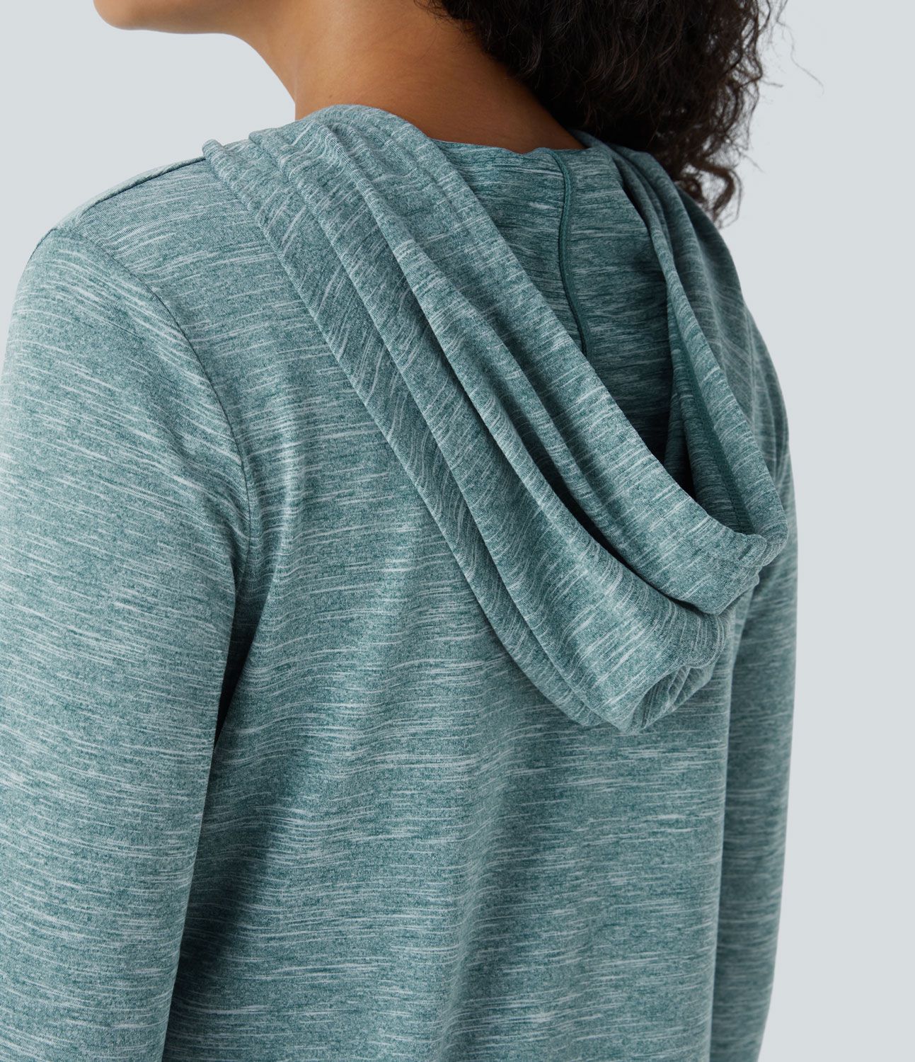 Drawstring Hooded Long Sleeve Side Pocket Mini Casual Dress