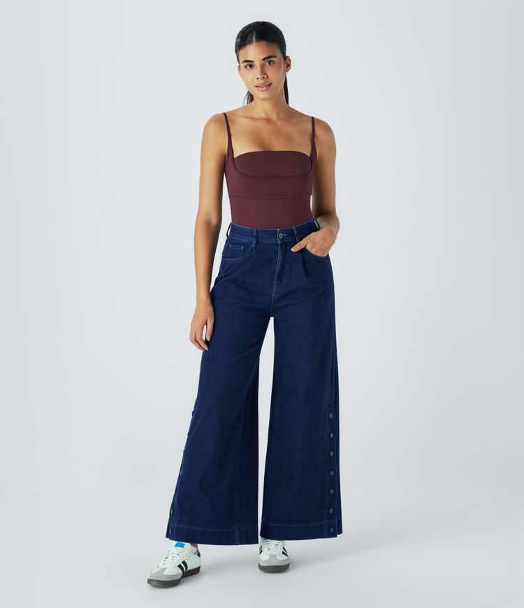 Softlyzero™ Airy Backless Cool Touch Casual Slip Bodysuit