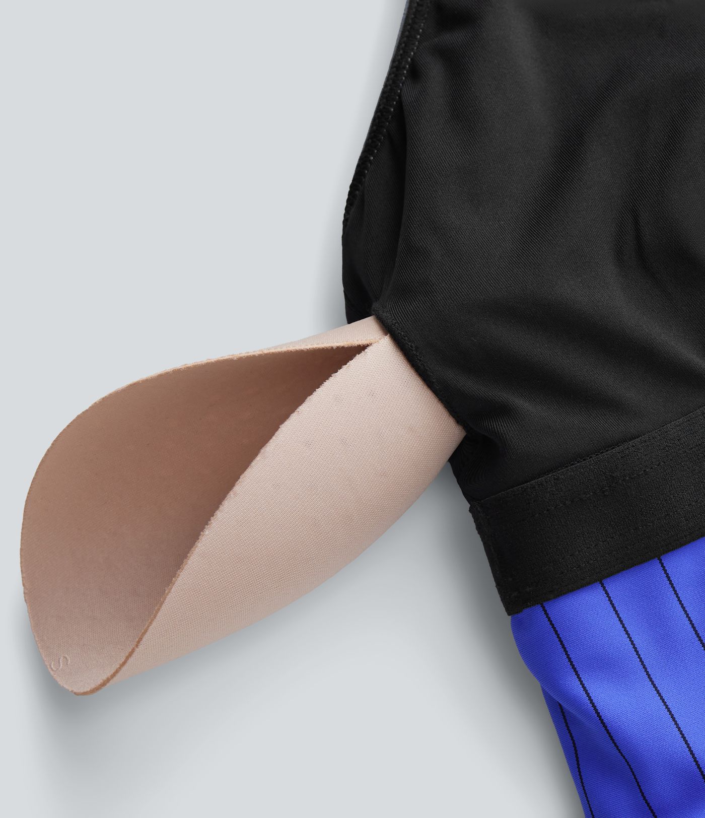 G-hook Halter 2-in-1 Pocket Stripe Mini Cool Touch Yoga Active Dress-Easy Peezy