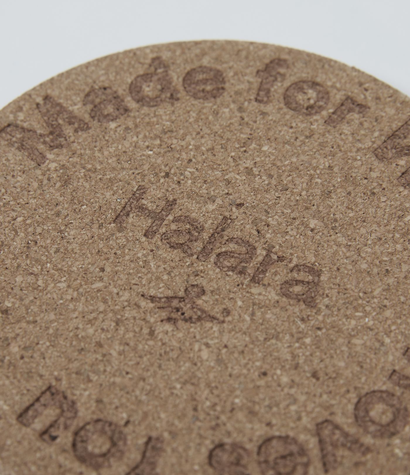 Halara Letter Round Coaster