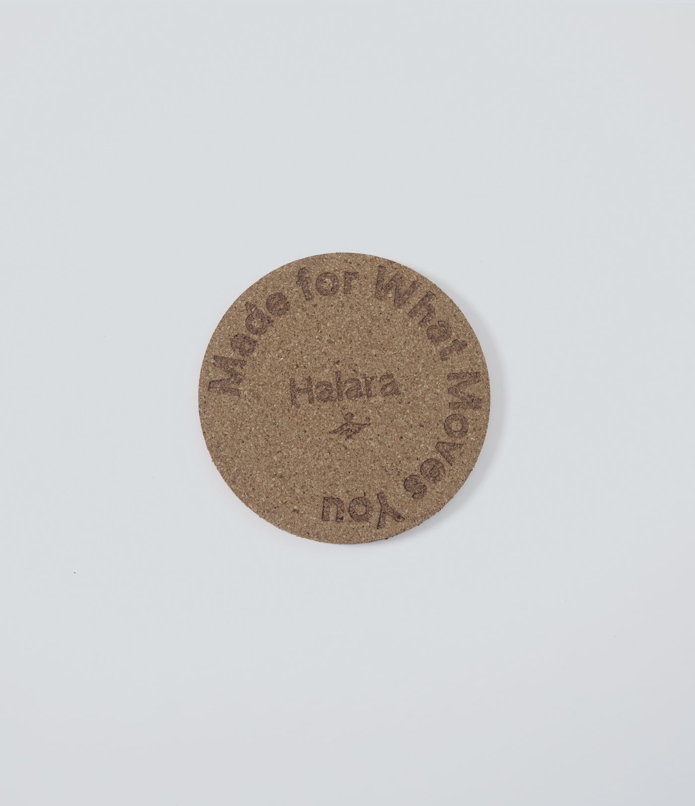 Halara Letter Round Coaster