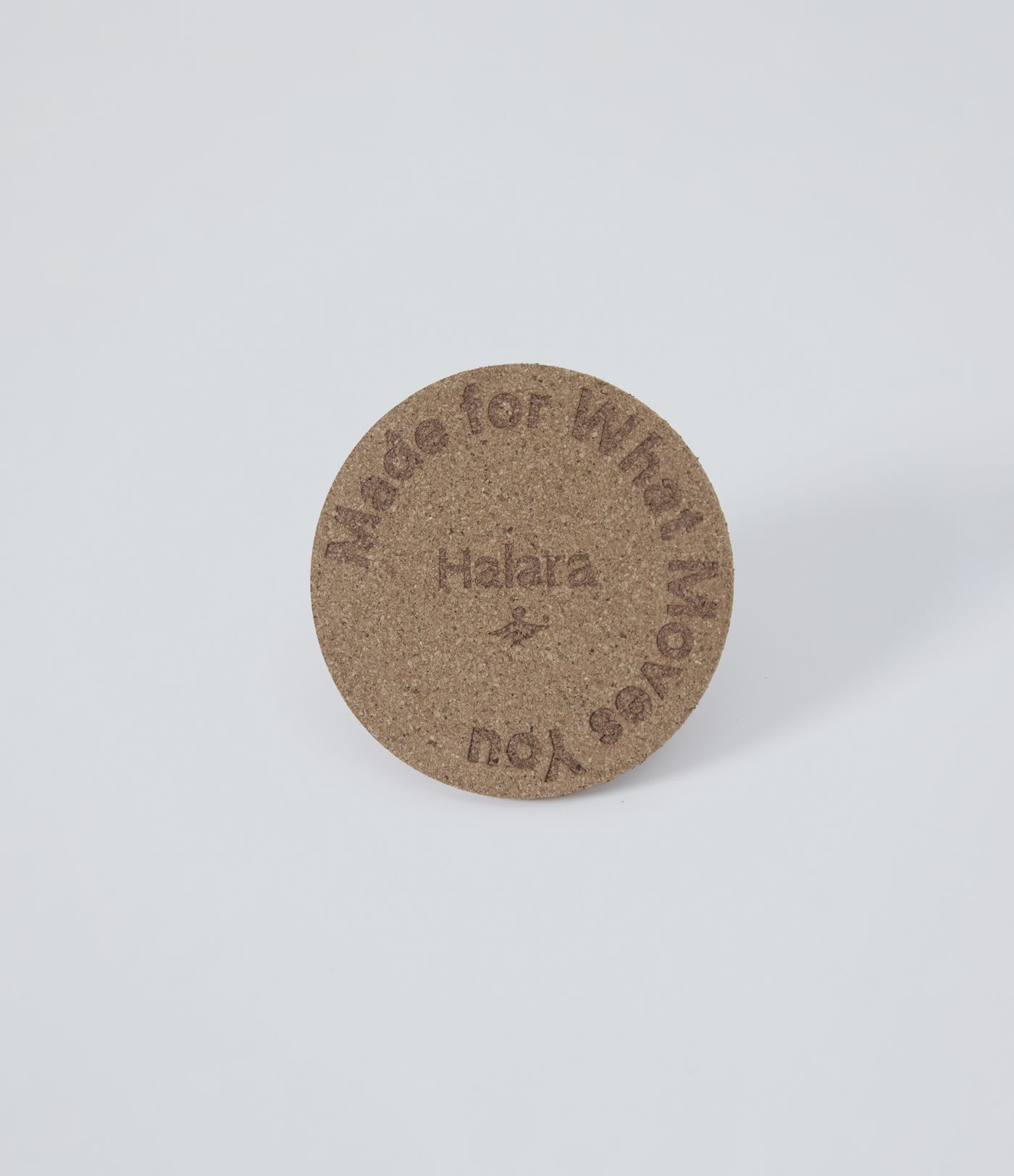 Halara Letter Round Coaster