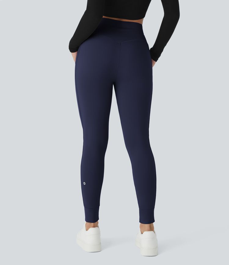 Jogging taille haute Softlyzero™ Plush avec cordon de serrage et poches latérales