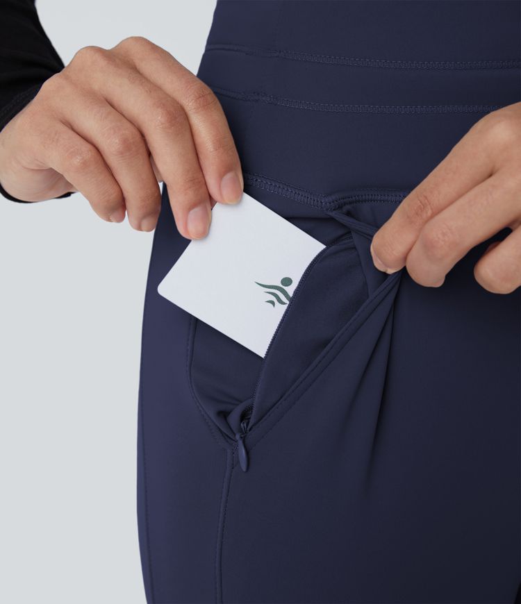 Jogging taille haute Softlyzero™ Plush avec cordon de serrage et poches latérales