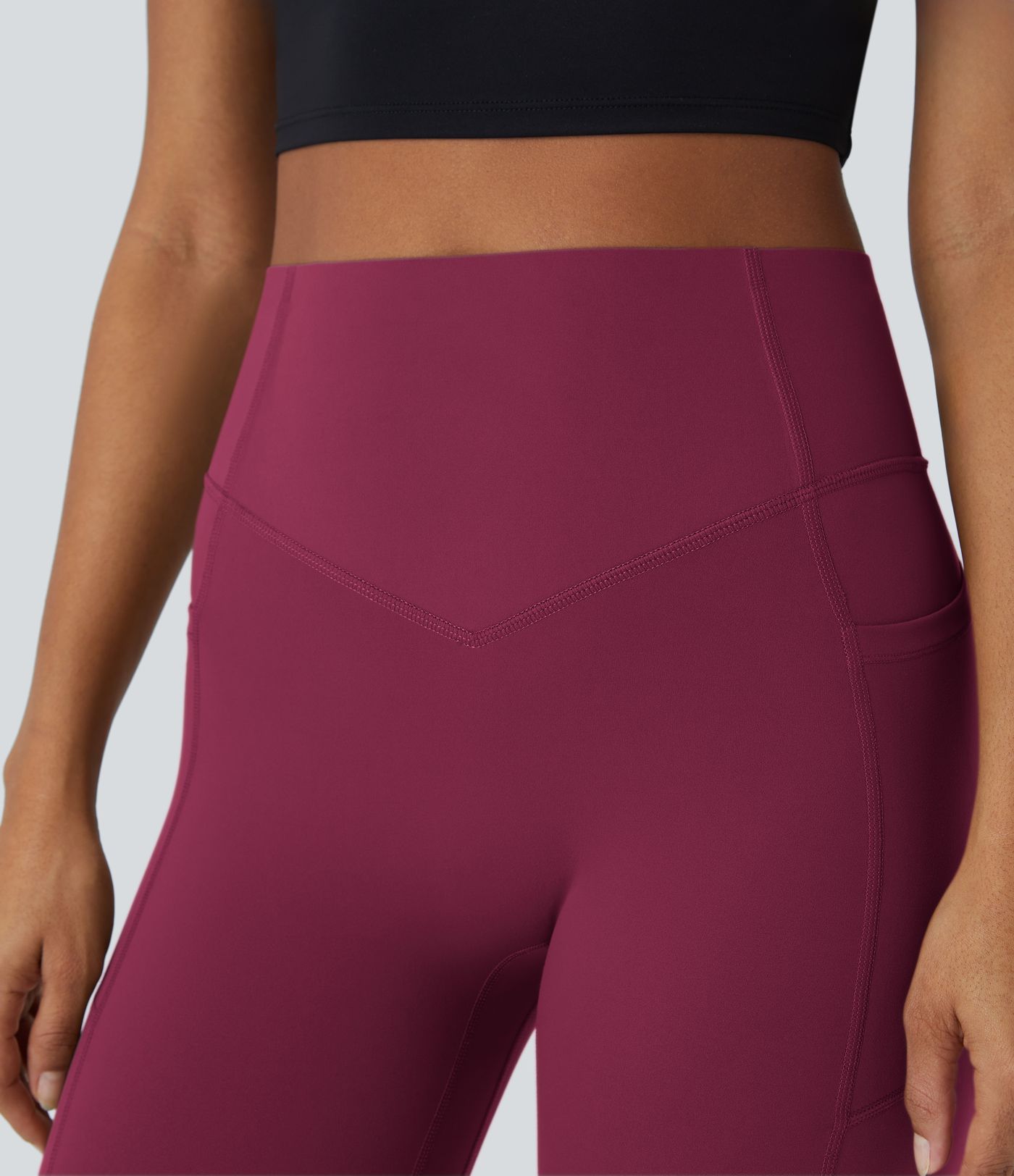 Halara UltraSculpt™ Leggings de Controle du Ventre et Sculptant les Fesses Taille Haute avec Poches