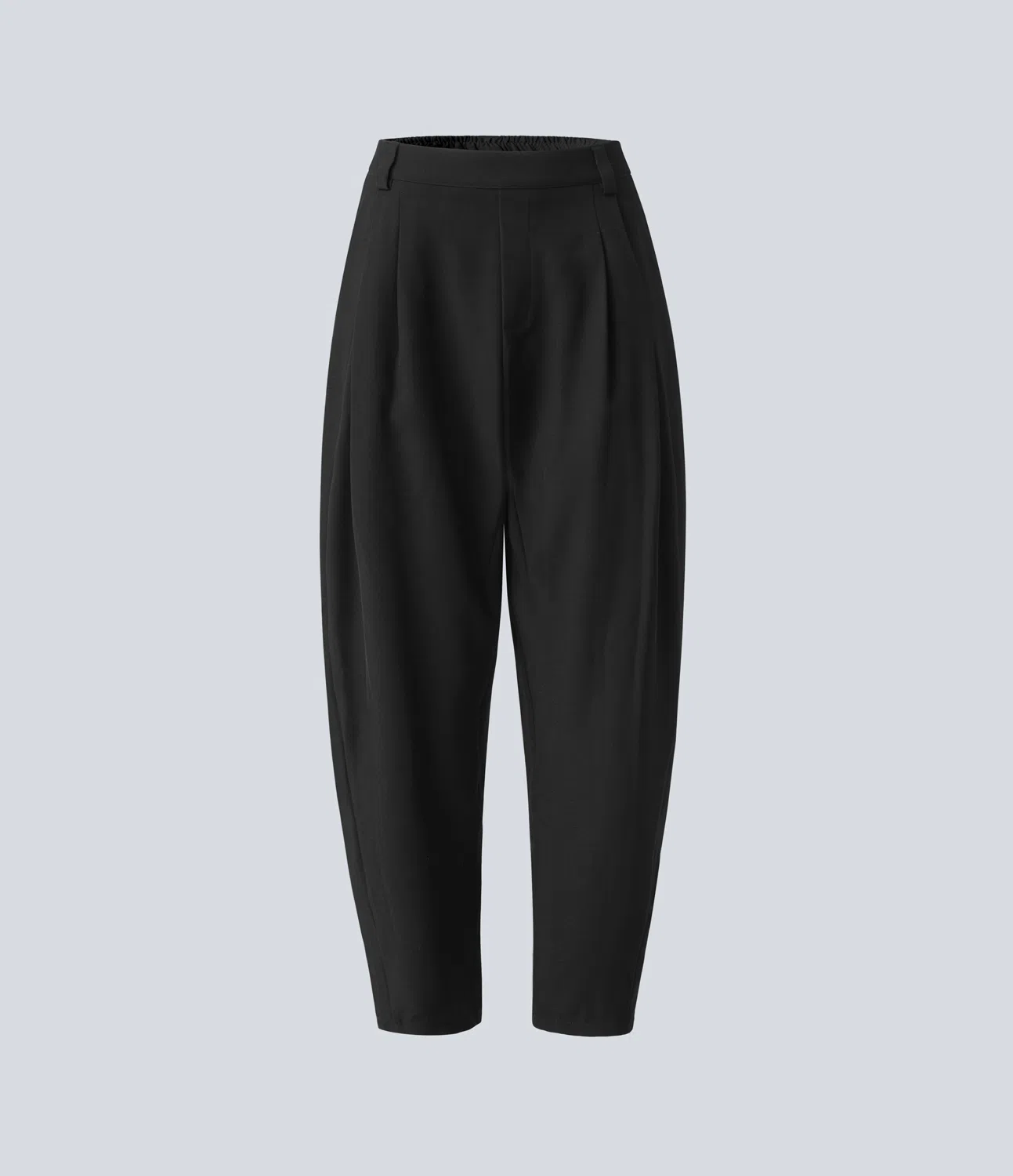 Mid Rise Pocket Barrel Leg Work Pants