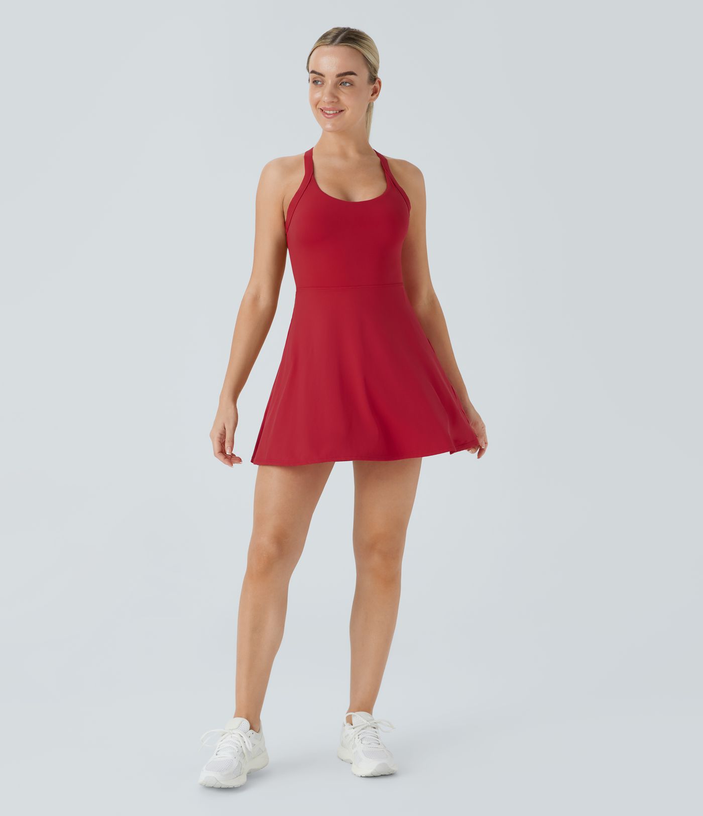 Backless Twisted Active Dress